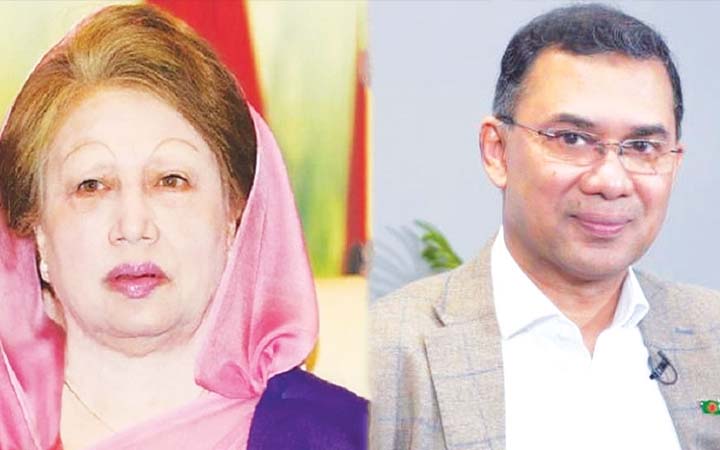 খালেদা জিয়া-তারেক  নির্বাচনে অংশ নিতে আইনি বাধা নেই